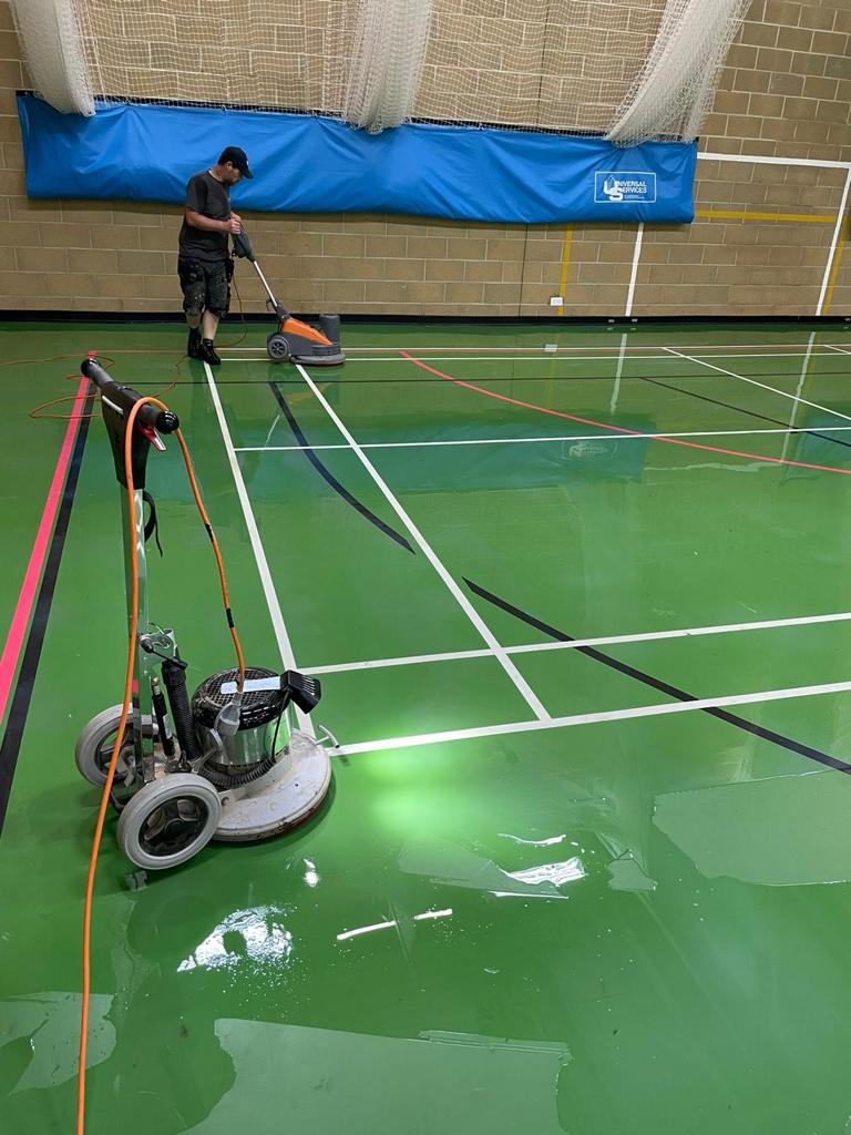 cistenje sportski sali